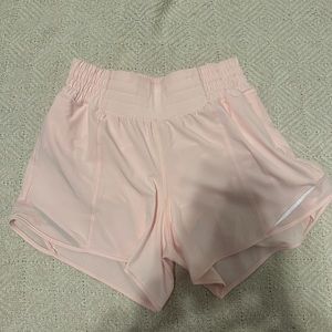 Lululemon Hotty Hot High Rise Lined Short 4”